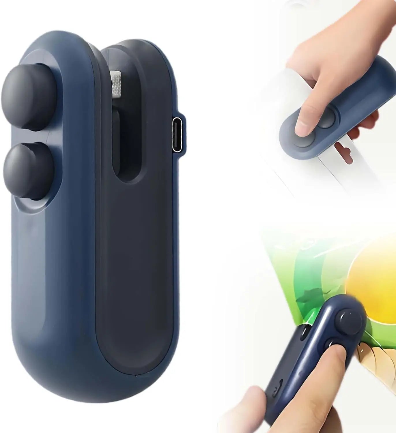 Mini Heat Bag Sealer with Cutter β USB-C Rechargeable - ππππππ