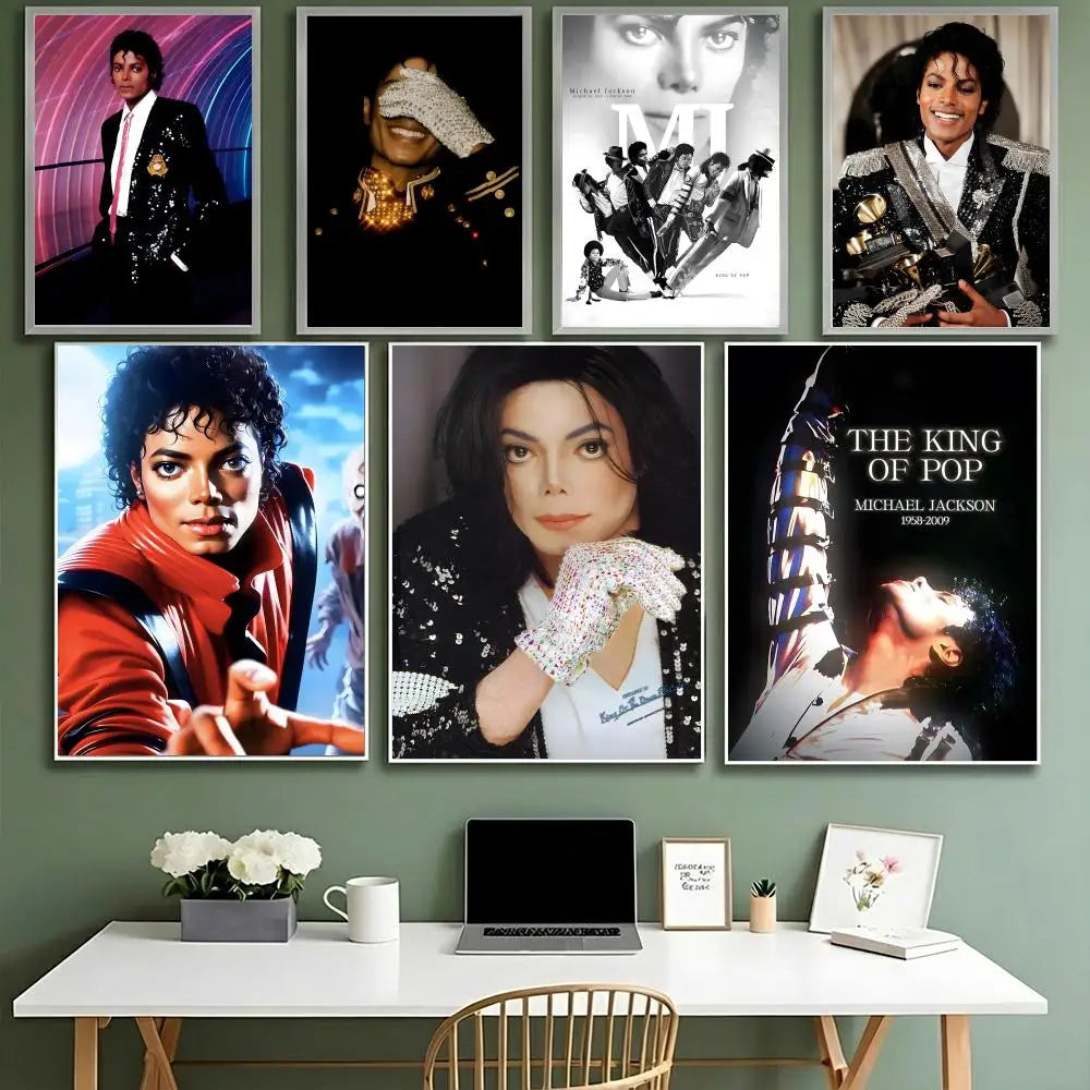 Pop Legend Wall Art Poster โ A4 Self-Adhesive Decor