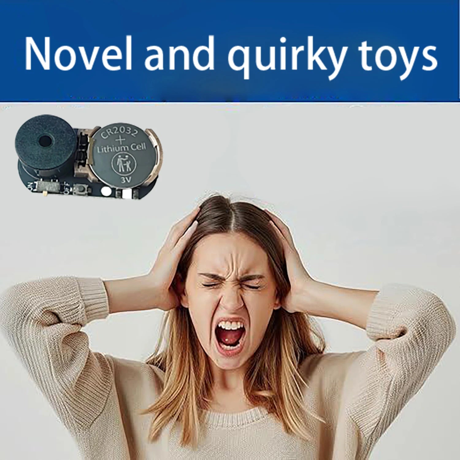 Hidden Cricket Noise Maker Prank Toy โ Long-Lasting Gag