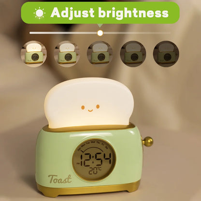 Kids Digital Alarm Clock With Dimmable LED Night Light