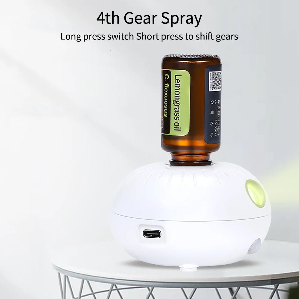 USB Cool Mist Humidifier & Essential Oil Diffuser