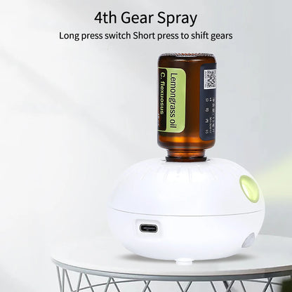 USB Cool Mist Humidifier & Essential Oil Diffuser