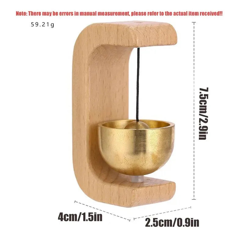 Hanging Decorations Japanese Wooden Wind Chimes Wireless Doorbell Entrance Door Bell