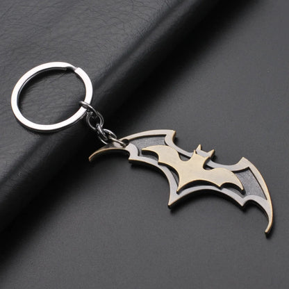 Metal Bat Keychain Accessory for Cars, Bags and Keys