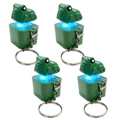 Rechargeable Frog Fidget Keychain With Sound And LED