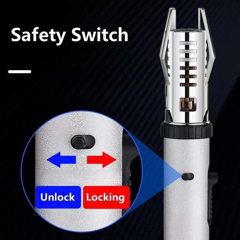 Metal Jet Torch Lighter For Outdoor BBQ And Welding
