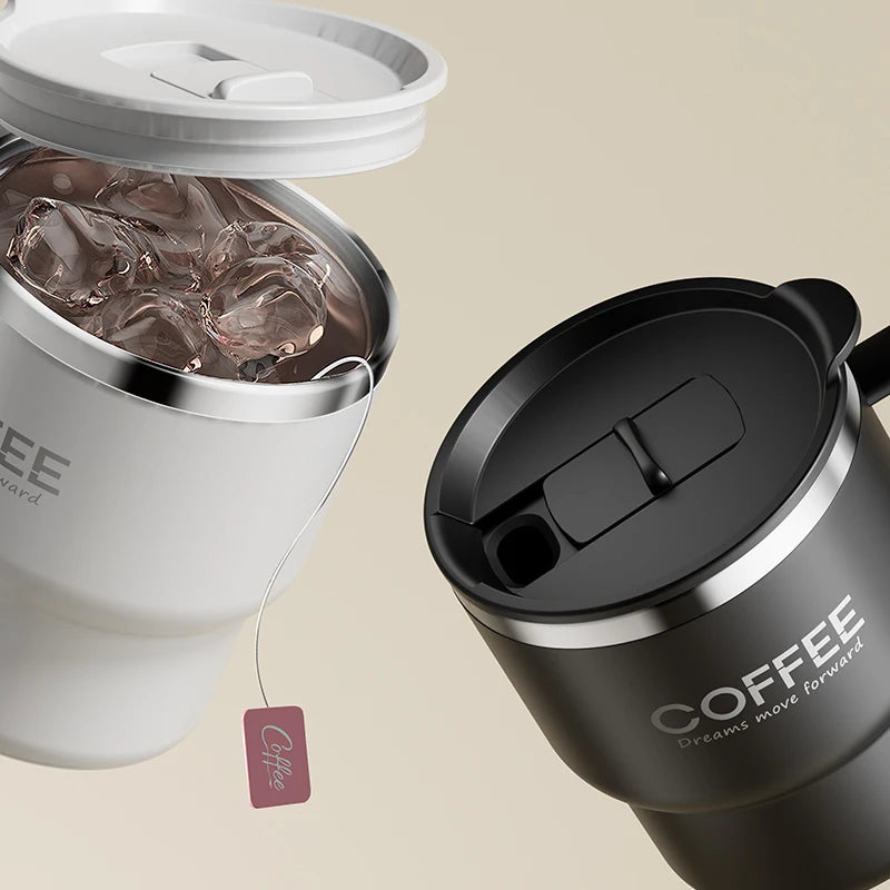 304 Stainless Steel Double Wall Insulated Coffee Mug - 𝖁𝖎𝖛𝖆𝖈𝖊