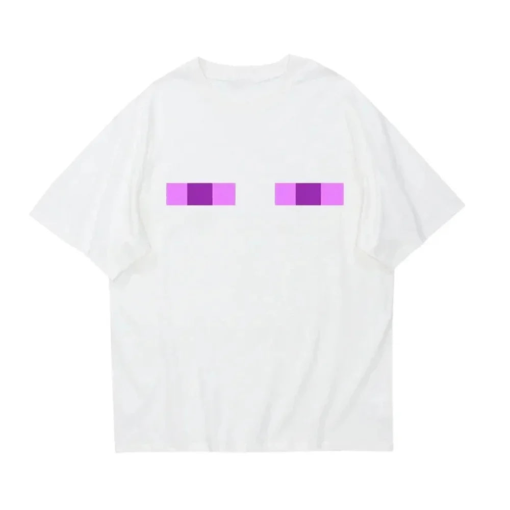 Men’s Anime Graphic T‑Shirt Casual Short Sleeve Top