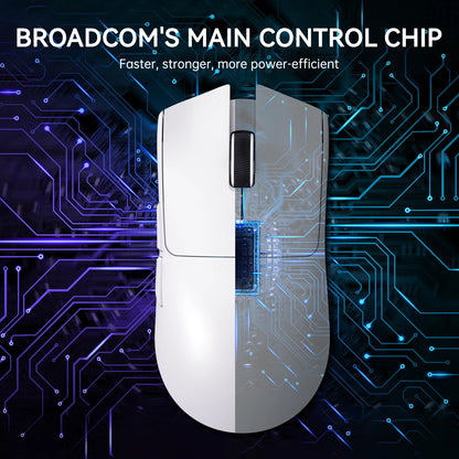 Lightweight Wireless Gaming Mouse with RGB Lighting