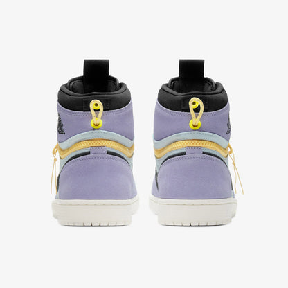 Men's High-Top Skate Sneakers With Zip Closure
