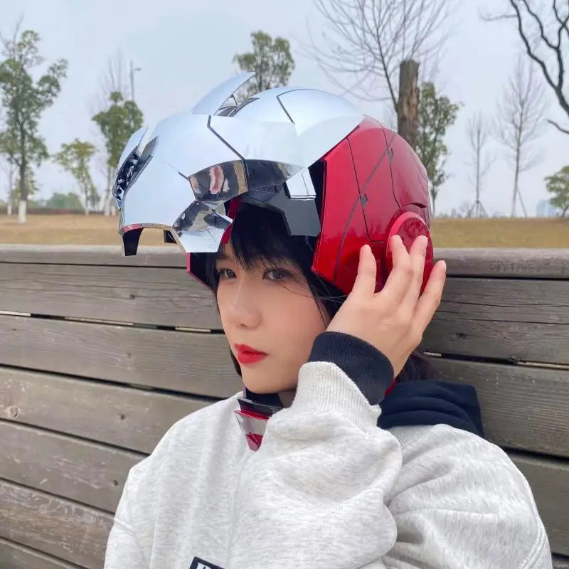 1:1 Iron Hero MK5 Wearable Helmet – Voice Control