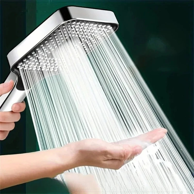 High Pressure Handheld Shower Head 3 Modes Water Saving - 𝖁𝖎𝖛𝖆𝖈𝖊