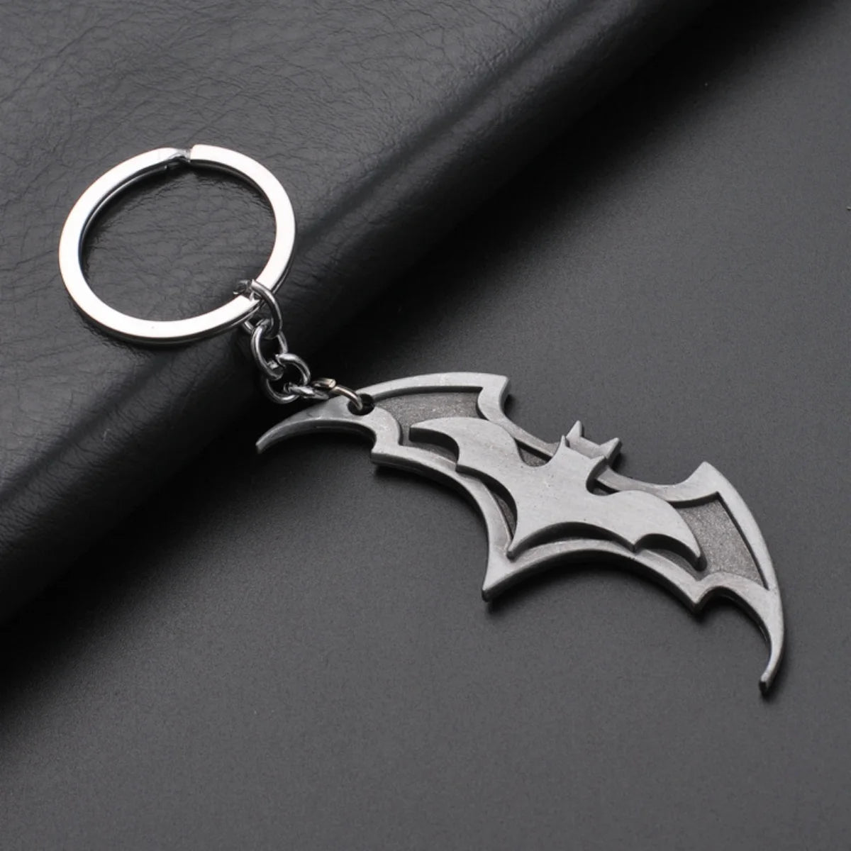 Metal Bat Keychain Accessory for Cars, Bags and Keys
