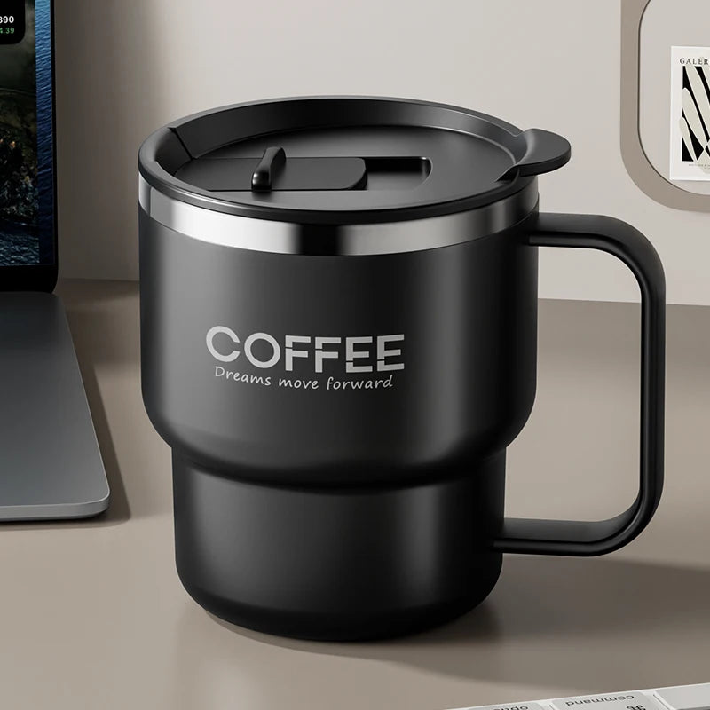304 Stainless Steel Double Wall Insulated Coffee Mug - 𝖁𝖎𝖛𝖆𝖈𝖊