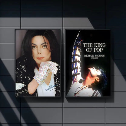 Pop Legend Wall Art Poster – A4 Self-Adhesive Decor
