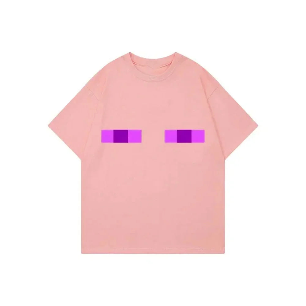 Men’s Anime Graphic T‑Shirt Casual Short Sleeve Top