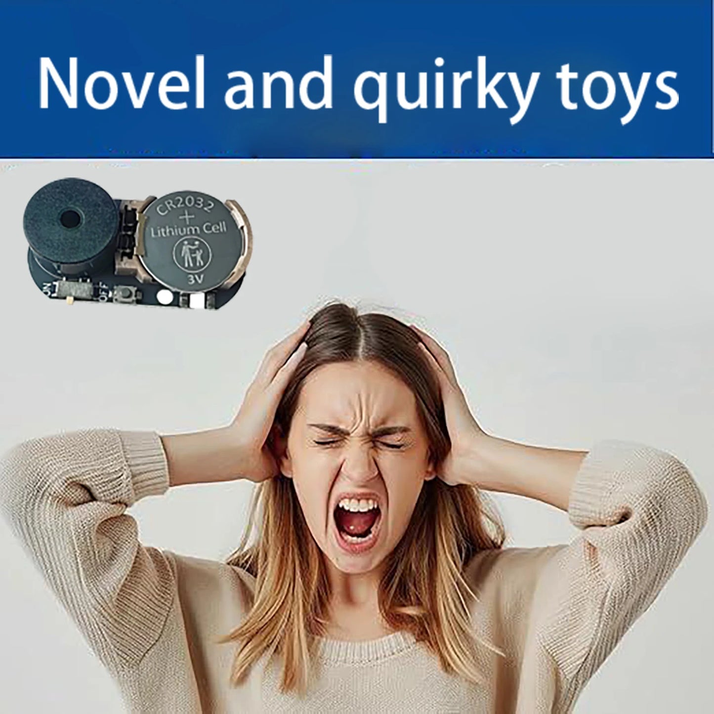 Hidden Cricket Noise Maker Prank Toy – Long-Lasting Gag