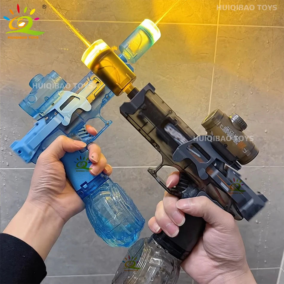 Electric Pulse Water Gun With Lights – Automatic Water Blaster