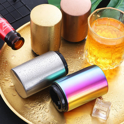 Automatic Stainless Steel Beer Bottle Opener With Magnet