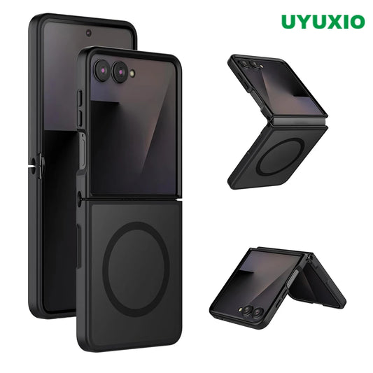 Magnetic Translucent Case For Samsung Galaxy Z Flip 7