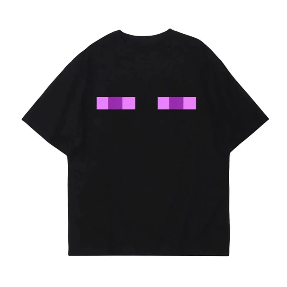 Men’s Anime Graphic T‑Shirt Casual Short Sleeve Top