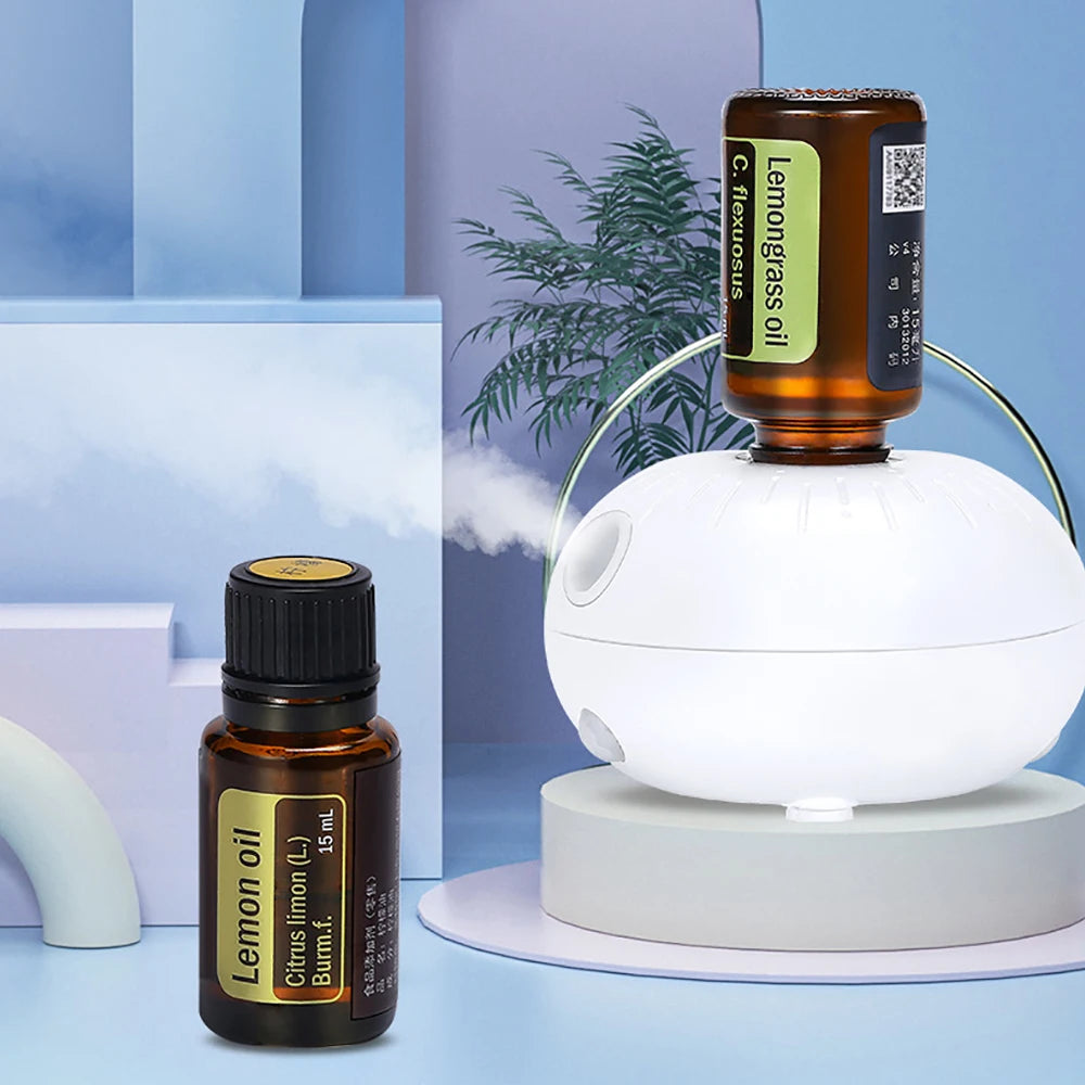 USB Cool Mist Humidifier & Essential Oil Diffuser