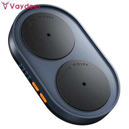 Dual Turntable Mouse Jiggler – Adjustable, Silent, Undetectable