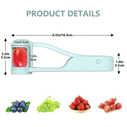 Grape And Cherry Tomato Slicer – Quick 4-Section Cutter - 𝖁𝖎𝖛𝖆𝖈𝖊