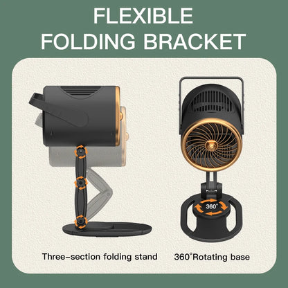 Portable Foldable Desktop Range Hood Exhaust Fan