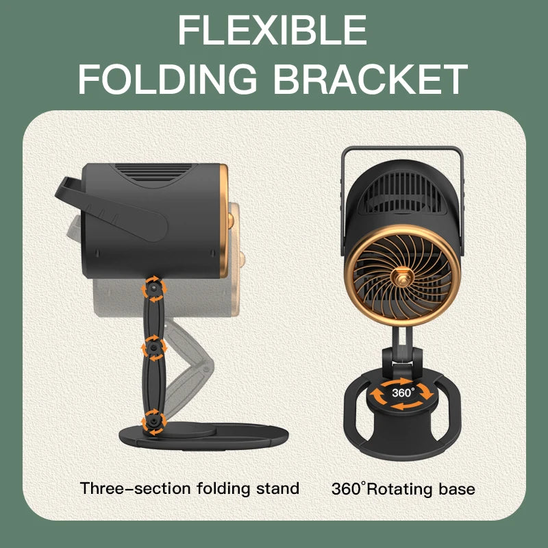 Portable Foldable Desktop Range Hood Exhaust Fan