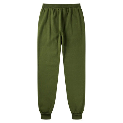 Men's Fleece Jogger Sweatpants with Elastic Waist