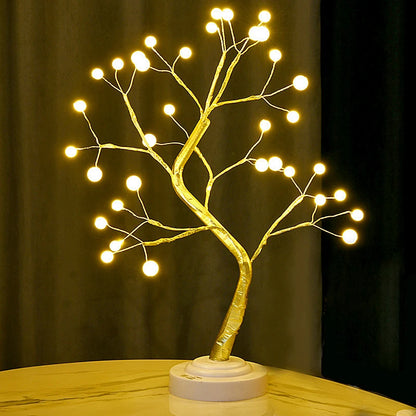 Cherry Blossom Tree LED Night Light with Touch Sensor