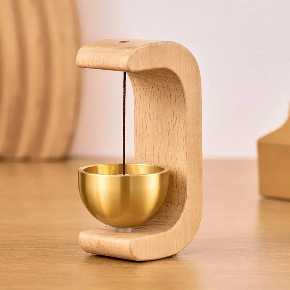 Hanging Decorations Japanese Wooden Wind Chimes Wireless Doorbell Entrance Door Bell
