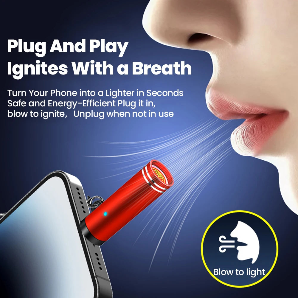 Type-C Mini Cigarette Lighter Adapter for Smartphones