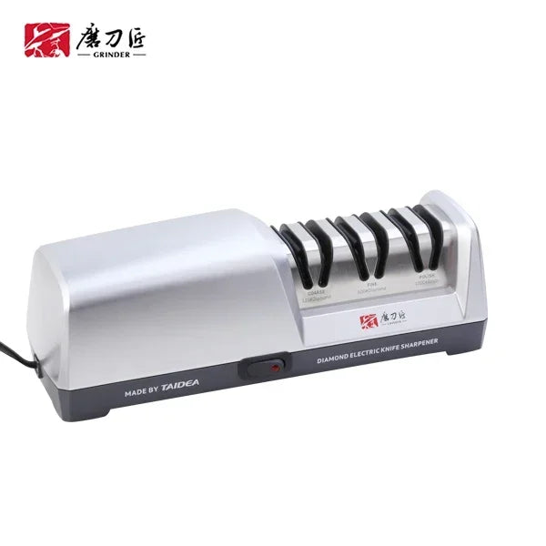 Electric Knife Sharpener With Ceramic Sharpening Slots - 𝖁𝖎𝖛𝖆𝖈𝖊