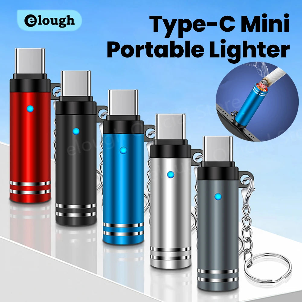 Type-C Mini Cigarette Lighter Adapter for Smartphones