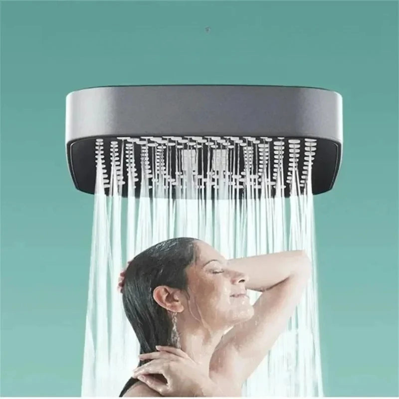 High Pressure Handheld Shower Head 3 Modes Water Saving - 𝖁𝖎𝖛𝖆𝖈𝖊