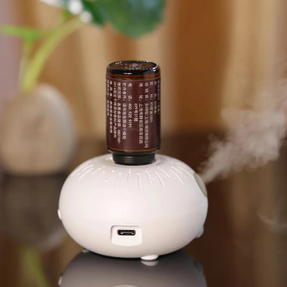 USB Cool Mist Humidifier & Essential Oil Diffuser