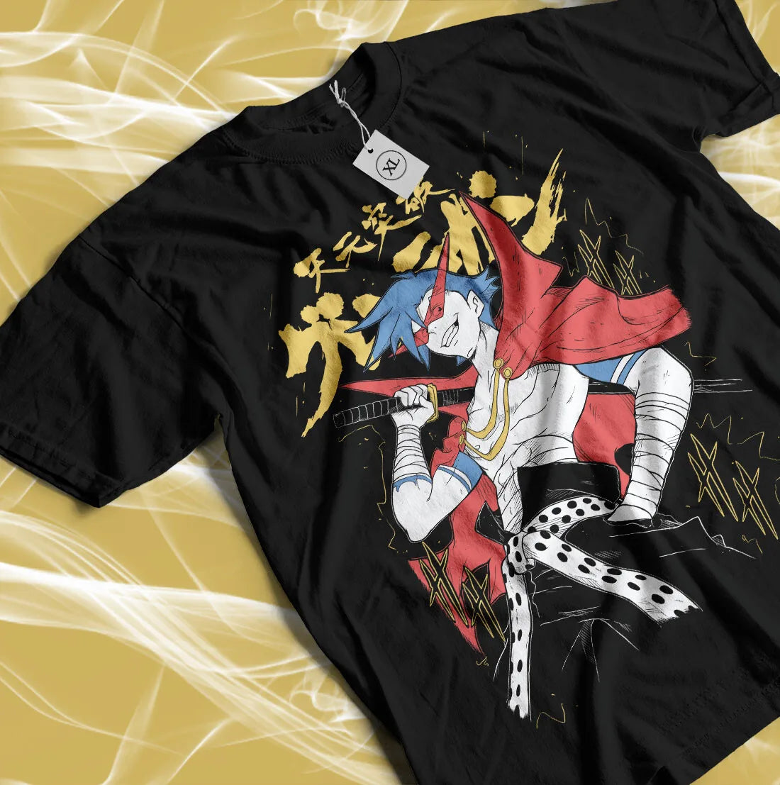 Gurren Lagann Anime T-Shirt – Kamina Graphic Tee - 𝖁𝖎𝖛𝖆𝖈𝖊