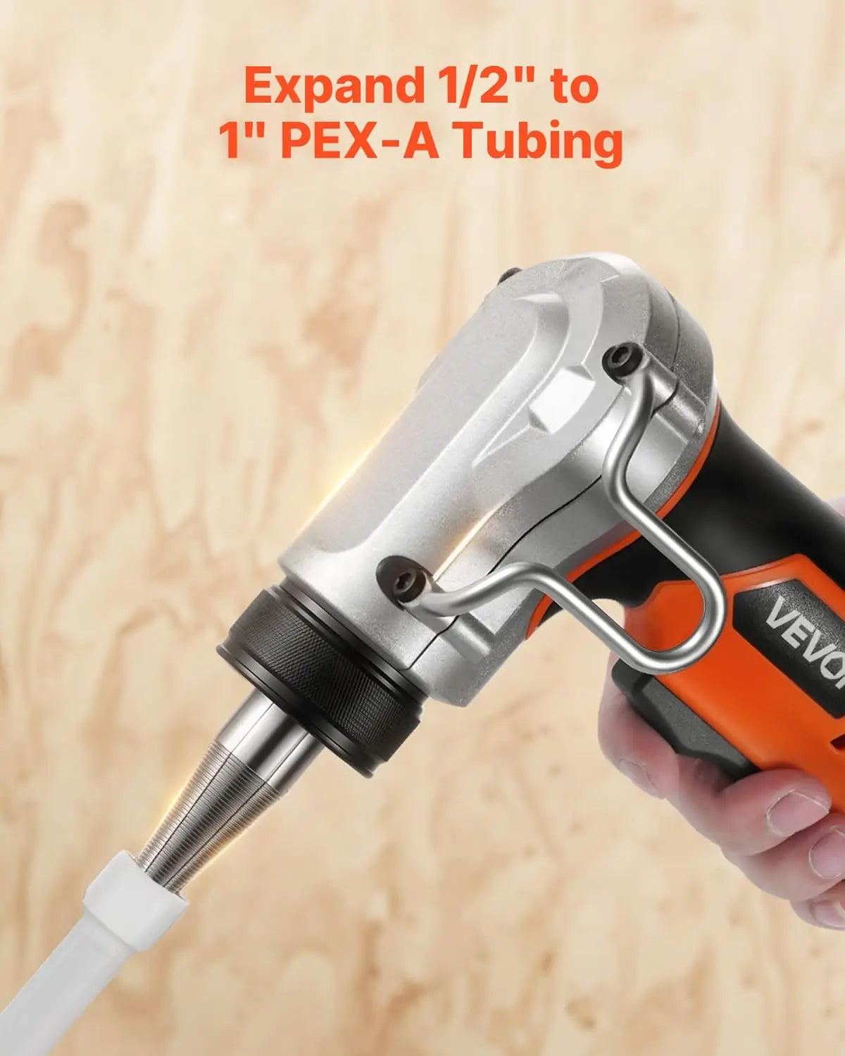 Cordless PEX-A Pipe Expander Tool – 20V Electric Kit