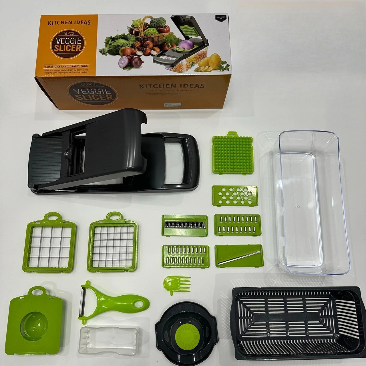 Multifunctional Vegetable Chopper And Slicer Set - 𝖁𝖎𝖛𝖆𝖈𝖊